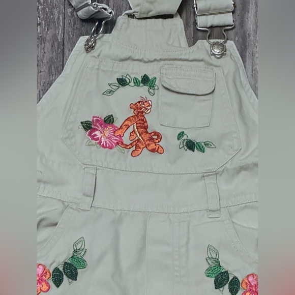 Vintage Disney Winnie The Pooh (Tigger) Overalls Sz 7/8 - Picture 3 of 7